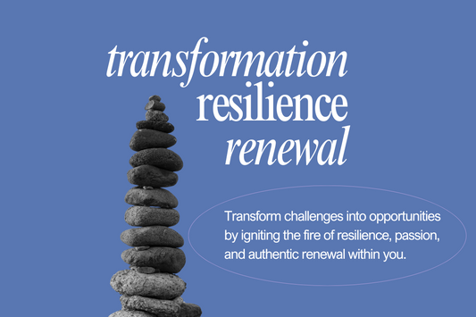 Transform challenges into opportunities by igniting the fire of resilience, passion, and authentic renewal within you